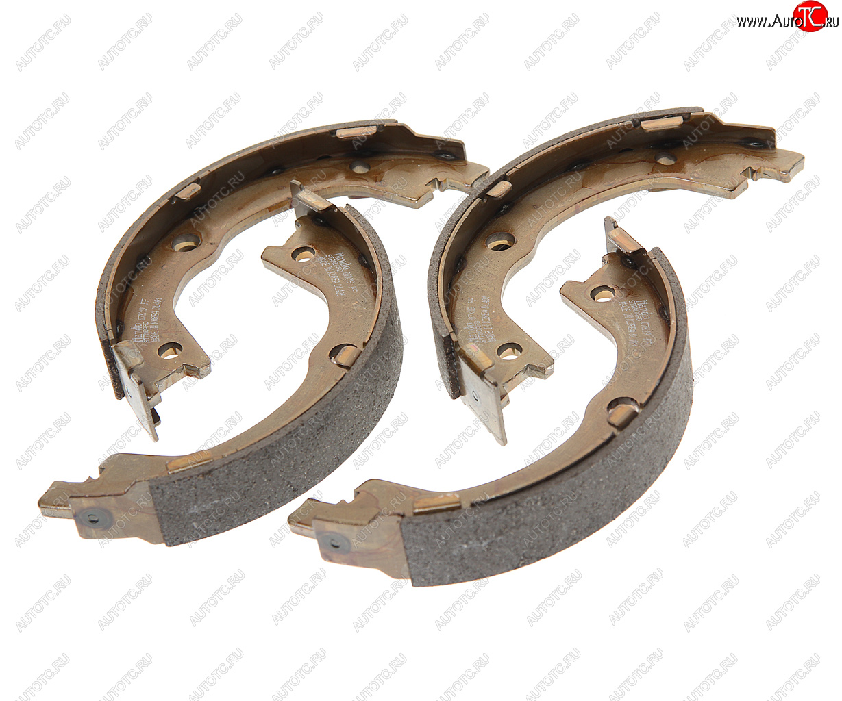 2 179 р. Колодки тормозные HYUNDAI Santa Fe (05-) задние барабанные (4шт.) MANDO MANDO mlh26 MANDO mlh26  с доставкой в г. Кемерово