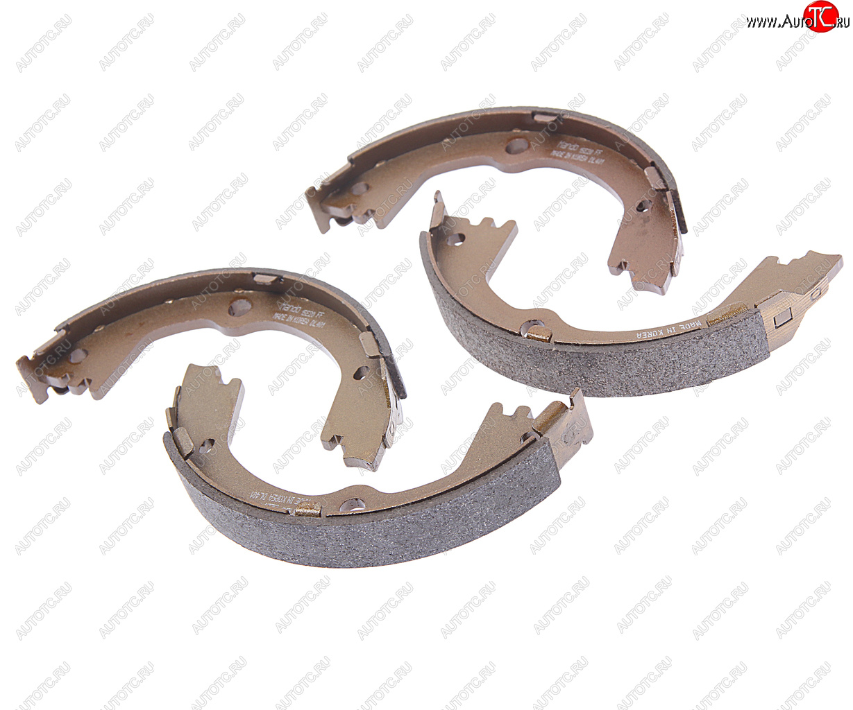 4 399 р. Колодки тормозные HYUNDAI Santa Fe (12-) KIA Sorento (12-) стояночного тормоза (4шт.) MANDO MANDO mlh30  с доставкой в г. Кемерово