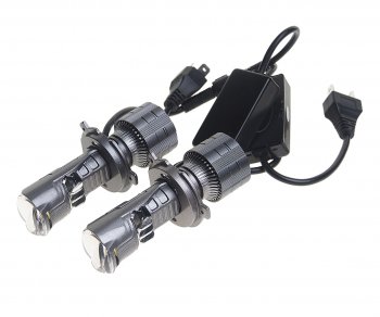 6 449 р. Лампа светодиодная 12V H4 P43t с линзой (2шт.) OPTIMA OPTIMA ml-h4-50 OPTIMA ml-h4-50  с доставкой в г. Кемерово. Увеличить фотографию 1