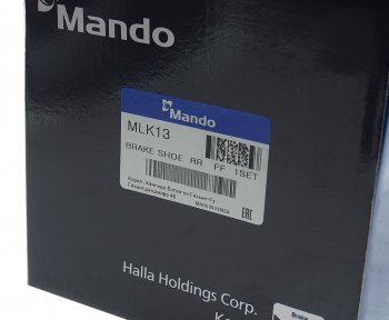 2 179 р. Колодки тормозные KIA Sportage (-03) задние барабанные (4шт.) MANDO MANDO mlk13  с доставкой в г. Кемерово. Увеличить фотографию 3