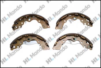 3 689 р. Колодки тормозные KIA Picanto (17-) задние барабанные (4шт.) MANDO MANDO mlk23  с доставкой в г. Кемерово. Увеличить фотографию 1