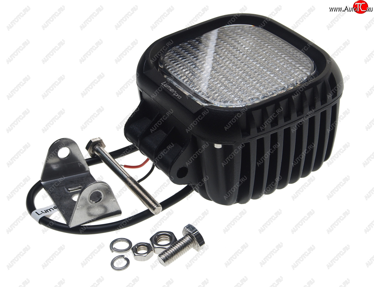 3 799 р. Фара рабочего света 140x125x86мм 48Вт (16 светодиодов) IP68 Pro Flood LUMEN LUMEN mlp-prc48ws2399f  с доставкой в г. Кемерово