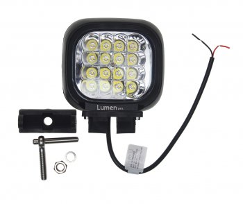 4 599 р. Фара рабочего света 140x125x86мм 48Вт (16 светодиодов) IP68 Pro Spot LUMEN LUMEN mlp-prc48ws2401s  с доставкой в г. Кемерово. Увеличить фотографию 2