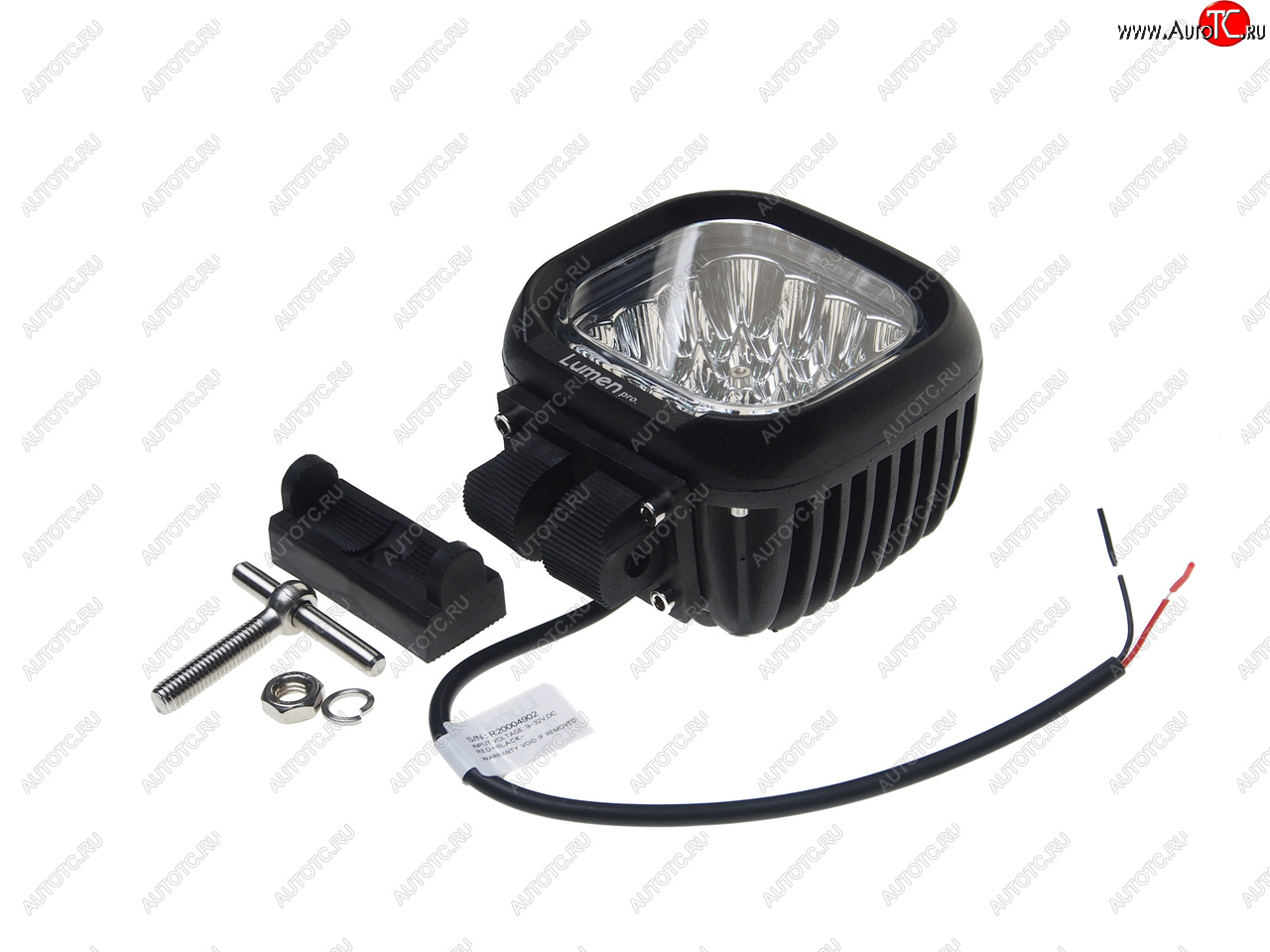 4 599 р. Фара рабочего света 140x125x86мм 48Вт (16 светодиодов) IP68 Pro Spot LUMEN LUMEN mlp-prc48ws2401s  с доставкой в г. Кемерово