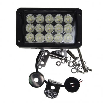 3 799 р. Фара рабочего света 156x65x95мм 45Вт (15 светодиодов) IP68 Pro Spot LUMEN LUMEN mlp-pre45wl3147s  с доставкой в г. Кемерово. Увеличить фотографию 2
