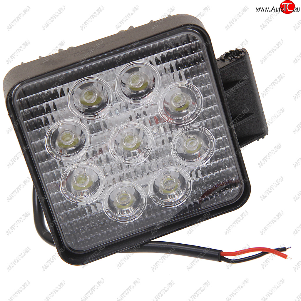 1 079 р. Фара рабочего света 125x110x50мм 27Вт (9 светодиодов) IP68 Standart Flood LUMEN LUMEN mlp-ste27ws1262f  с доставкой в г. Кемерово