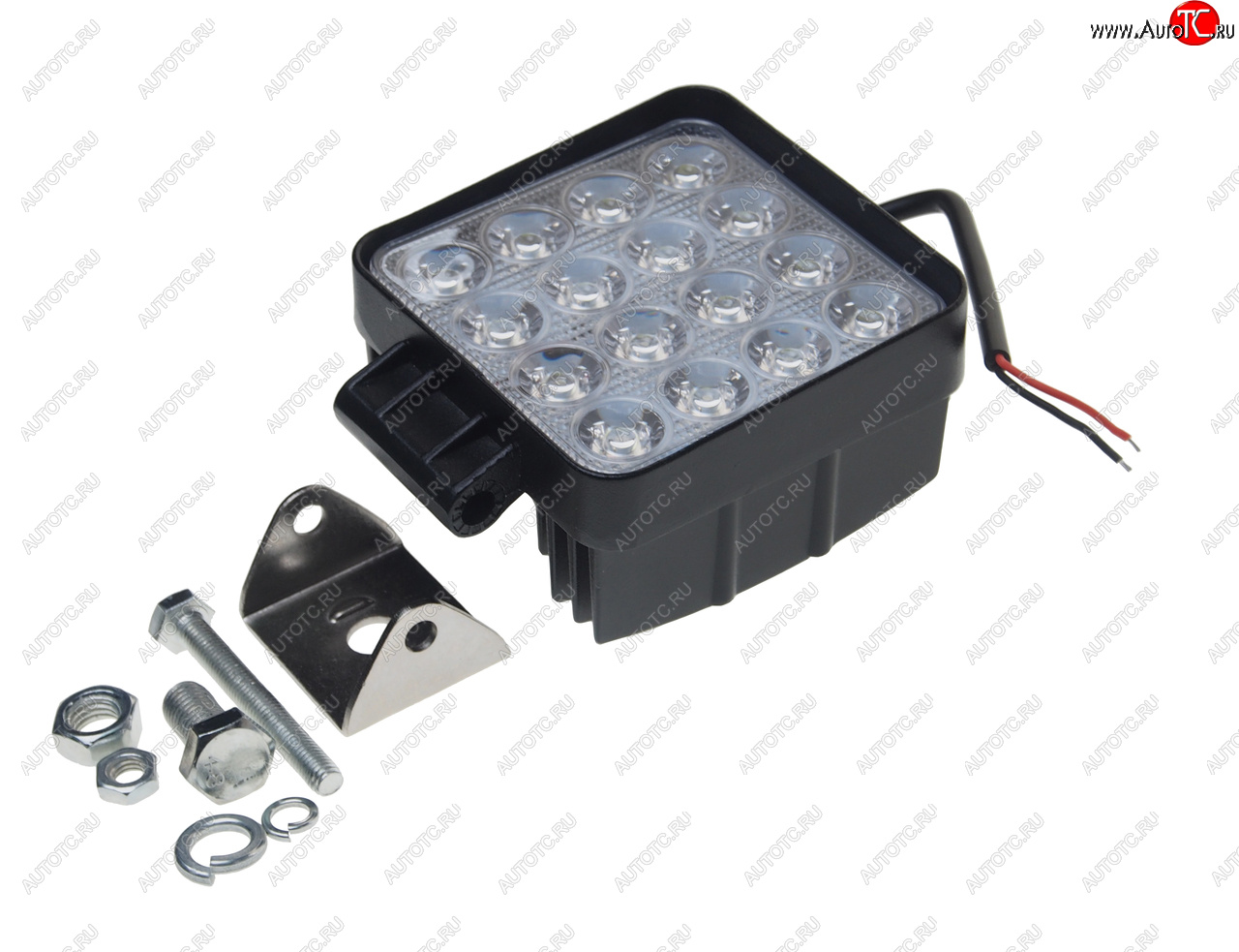 1 699 р. Фара рабочего света 127x110x68мм 48Вт (16 светодиодов) IP68 Standart Flood LUMEN LUMEN mlp-ste48ws1258f  с доставкой в г. Кемерово