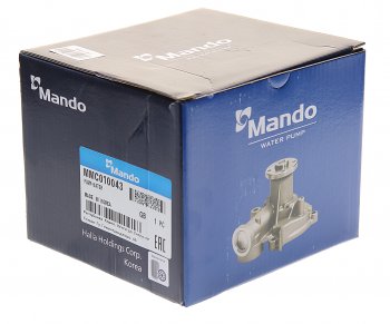 2 159 р. Насос водяной VW Passat,Amarok AUDI A3,A4,A6,Q3,Q5 SKODA Rapid,Superb (1.2/1.6/2.0 TDI) MANDO MANDO mmc010043 MANDO mmc010043  с доставкой в г. Кемерово. Увеличить фотографию 3