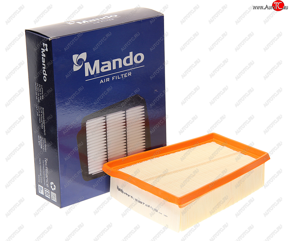 399 р. Фильтр воздушный RENAULT Megane 2 (03-),Scenic 2 (03-),Grand Scenic 2 (04-) MANDO MANDO mmf015387 MANDO mmf015387  с доставкой в г. Кемерово