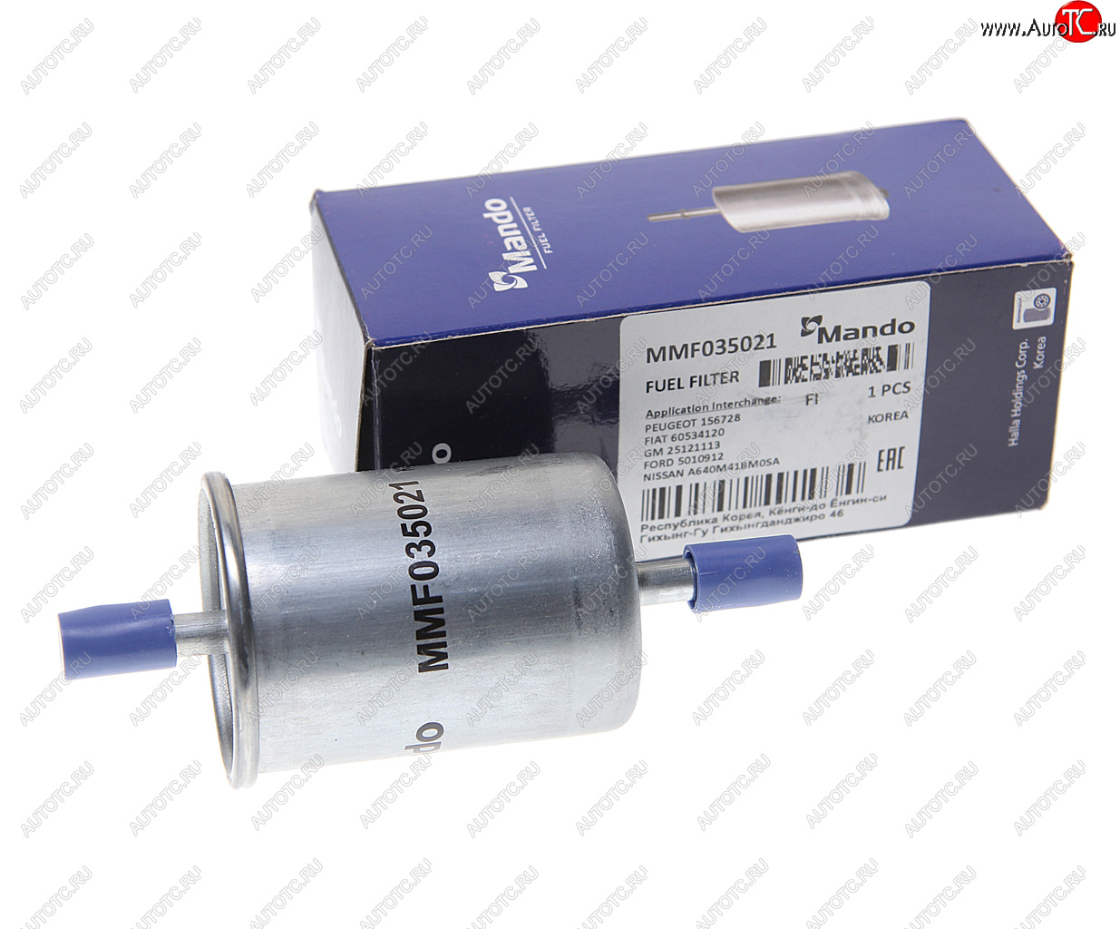 439 р. Фильтр топливный VW Polo (-01),Caddy 2 (95-04) SKODA Felicia MANDO MANDO mmf035021 MANDO mmf035021  с доставкой в г. Кемерово
