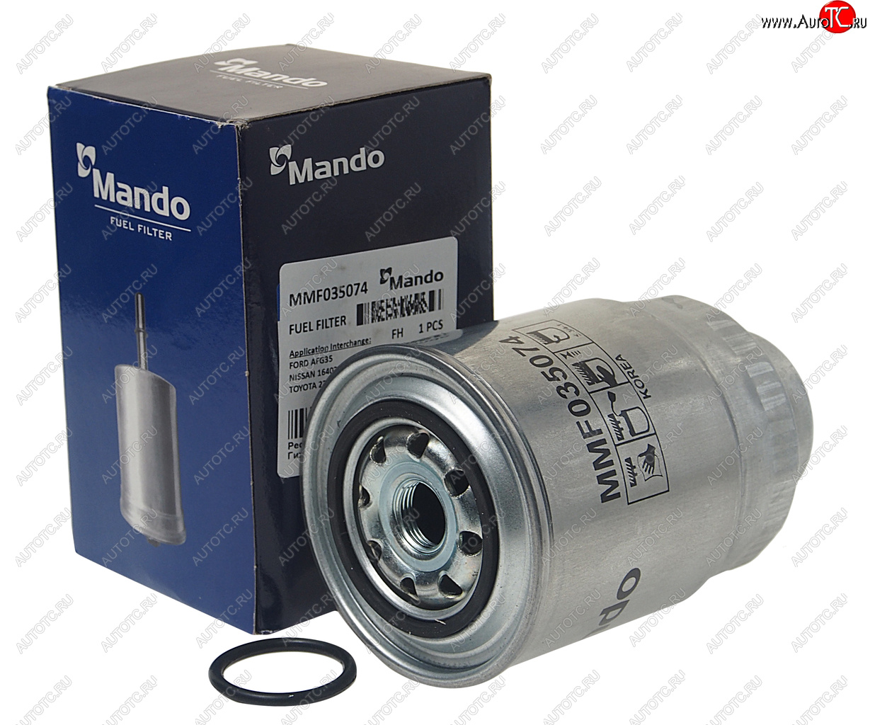 649 р. Фильтр топливный TOYOTA Land Cruiser 80,90,120 (80-07-),Hiace (84-06-) (DTDI) MANDO MANDO mmf035074  с доставкой в г. Кемерово