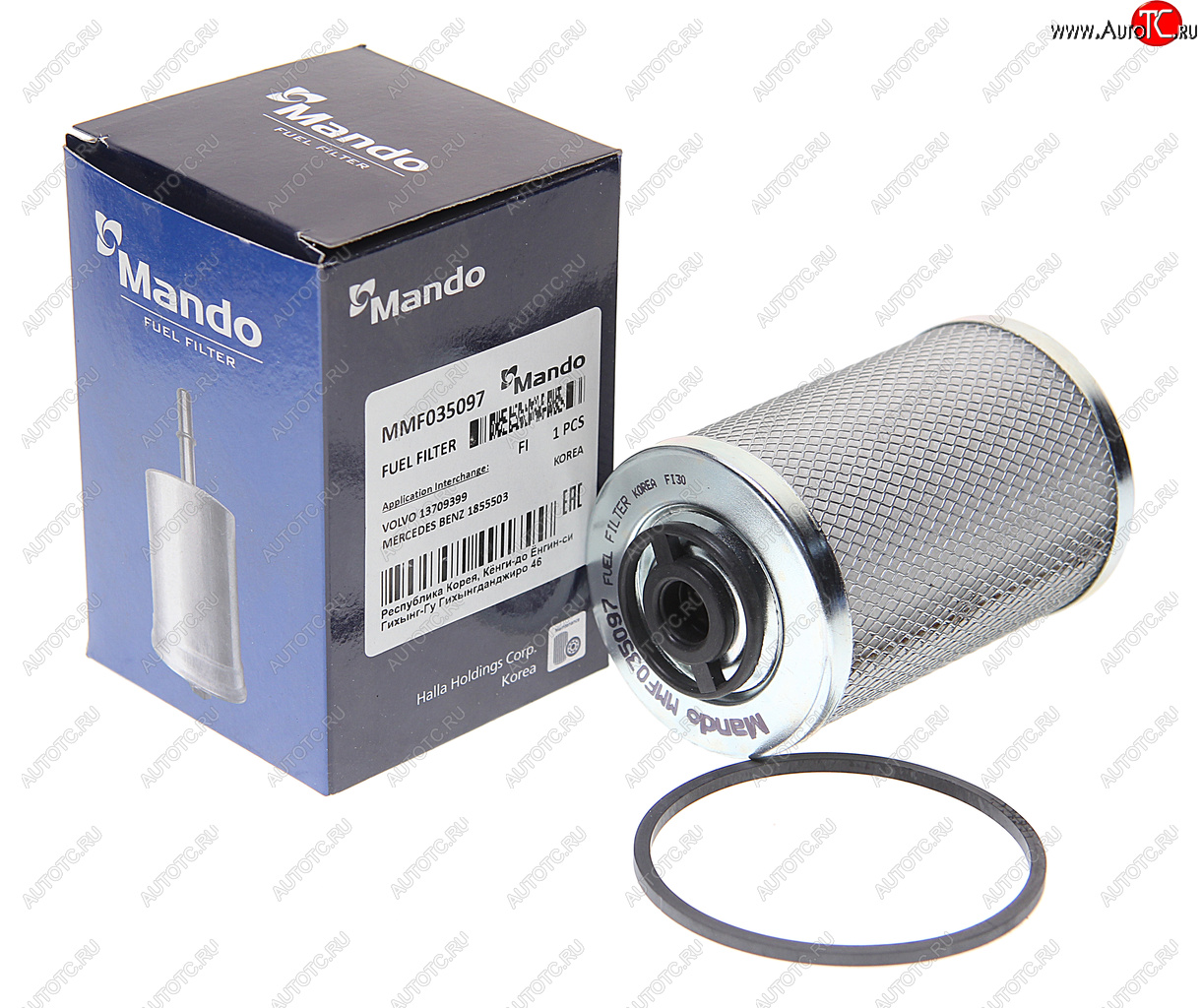 269 р. Фильтр топливный MERCEDES LK,LP,MK,NG (войлочный) MANDO MANDO mmf035097 MANDO mmf035097  с доставкой в г. Кемерово