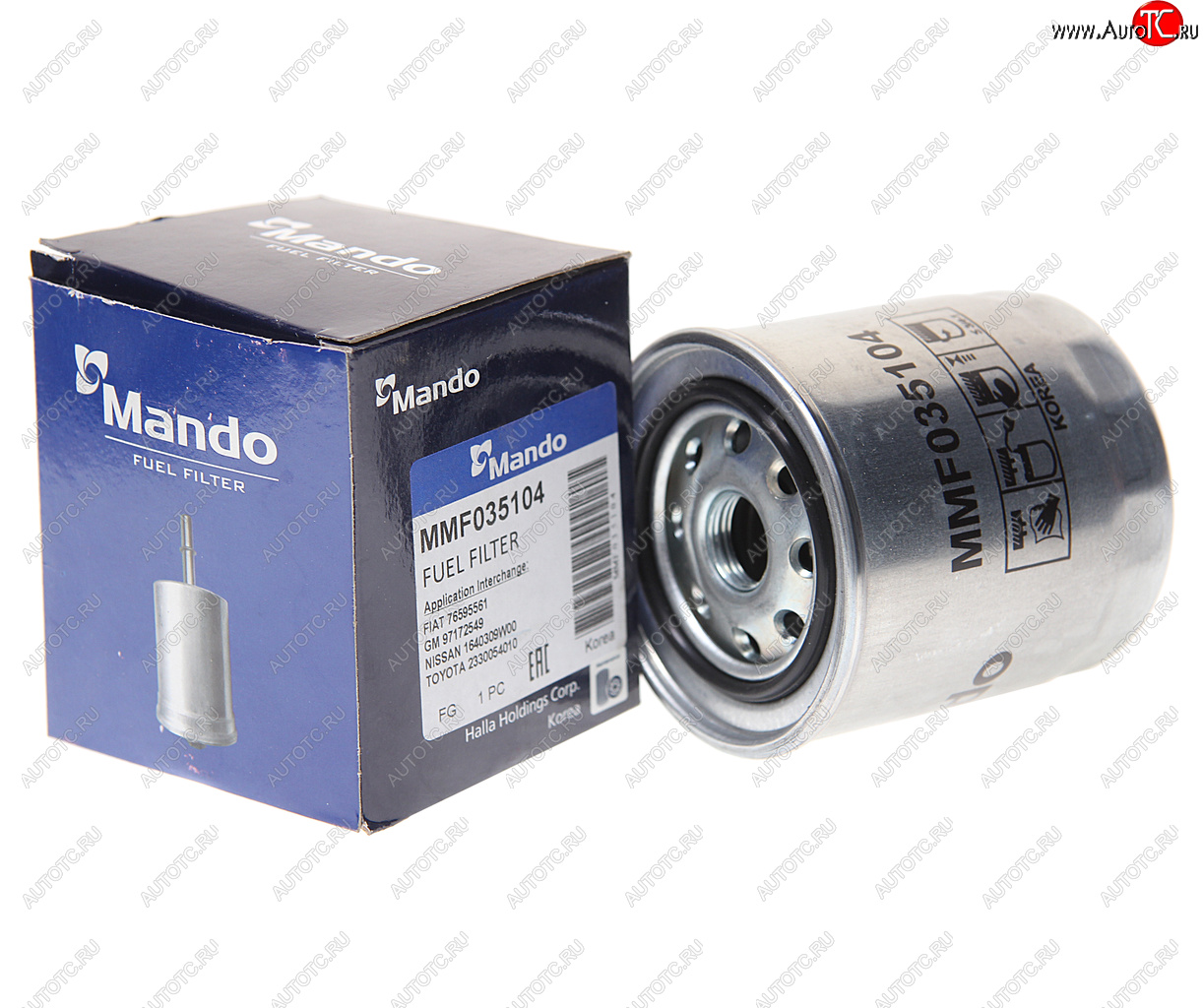 284 р. Фильтр топливный ISUZU NQR71,NKR55 (4HG1,4JB1) грубой очистки MANDO MANDO mmf035104  с доставкой в г. Кемерово