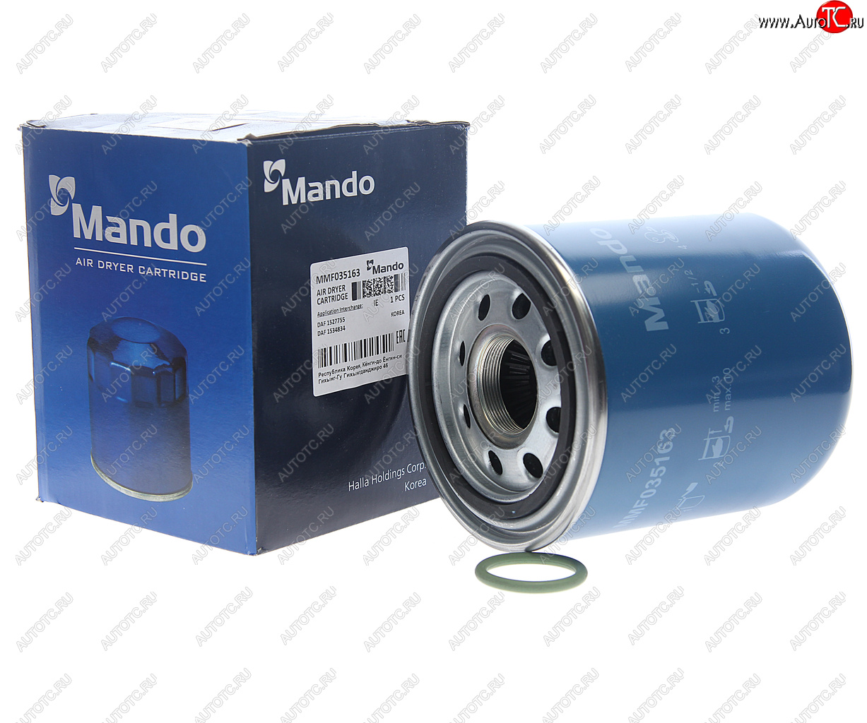 3 589 р. Фильтр-патрон DAF CF75,CF85 осушителя воздуха MANDO MANDO mmf035163  с доставкой в г. Кемерово