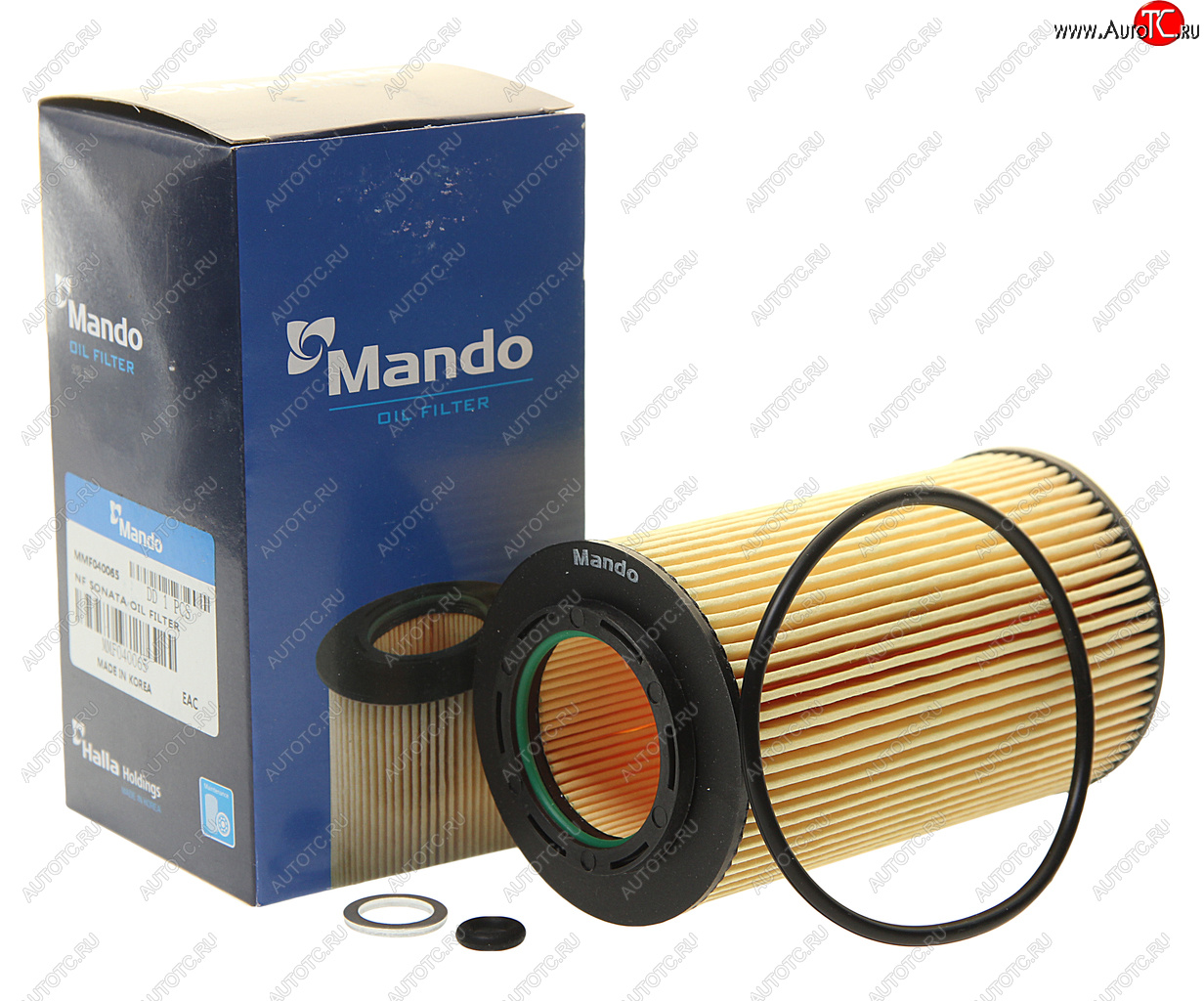 295 р. Фильтр масляный HYUNDAI Sonata NF KIA Sorento (06-),Carnival,Opirus MANDO MANDO mmf040065 MANDO mmf040065  с доставкой в г. Кемерово