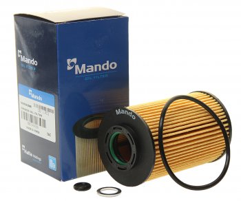 499 р. Фильтр масляный HYUNDAI Sonata NF (07-) (3.3),ix55 (08-) (3.8) KIA Sorento (08-) (3.3) MANDO MANDO mmf040066  с доставкой в г. Кемерово. Увеличить фотографию 1