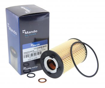 629 р. Фильтр масляный SSANGYONG Actyon (10-) (G20) MANDO MANDO mmf040075  с доставкой в г. Кемерово. Увеличить фотографию 2