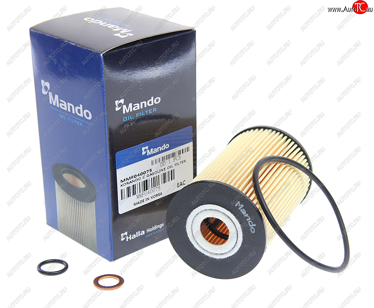 629 р. Фильтр масляный SSANGYONG Actyon (10-) (G20) MANDO MANDO mmf040075  с доставкой в г. Кемерово