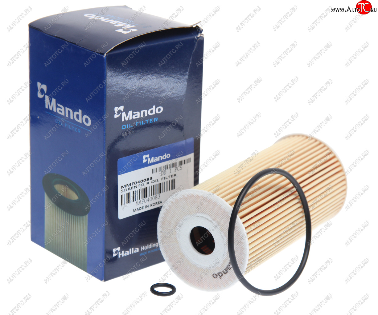 619 р. Фильтр масляный HYUNDAI Santa Fe (12-) (2.0 TCI),ix35 (13-) (2.0 TCI) MANDO MANDO mmf040083  с доставкой в г. Кемерово