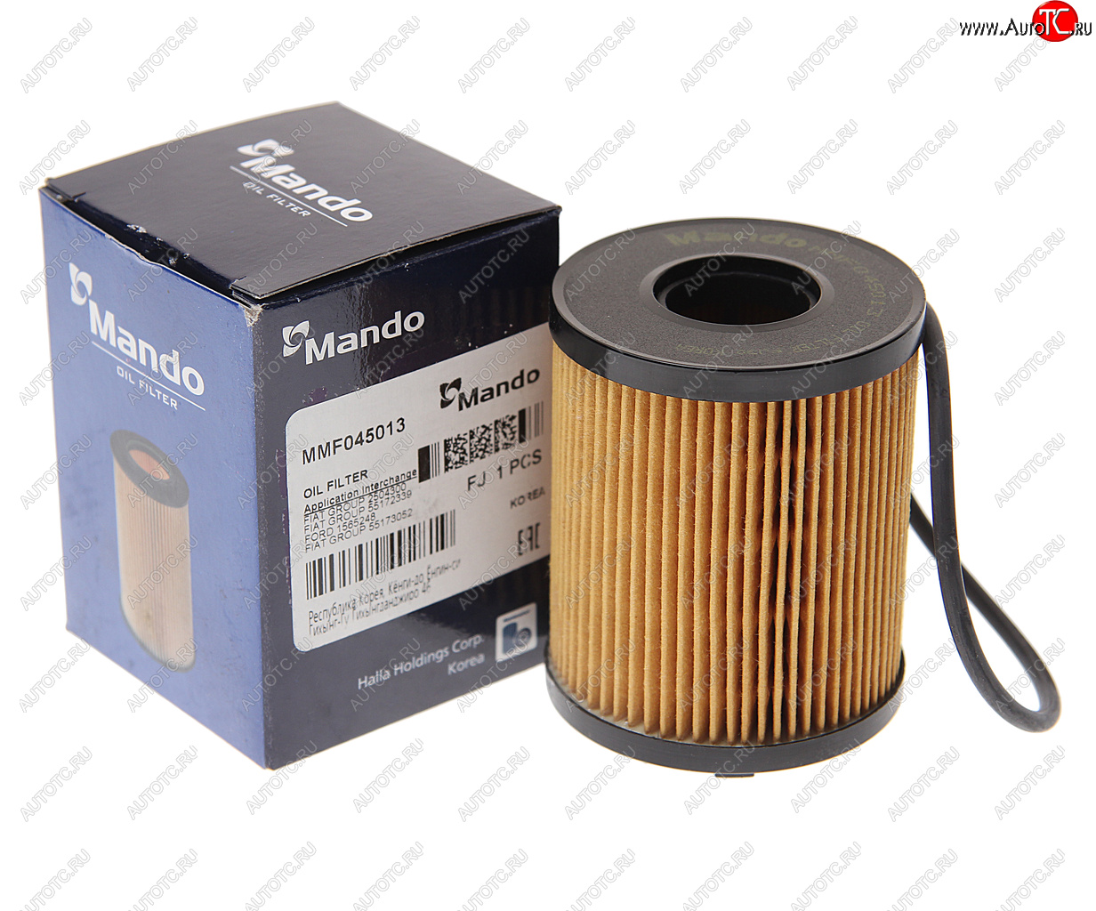 274 р. Фильтр масляный OPEL Astra H,Agila,Meriva,Corsa (03-) (D/1.3 CDTI) MANDO MANDO mmf045013 MANDO mmf045013  с доставкой в г. Кемерово