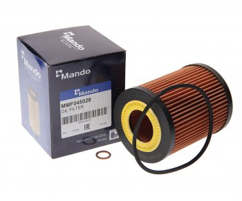 286 р. Фильтр масляный BMW 5 (E39,E60),X5 (E53),X3 (E83,E38,E65) MANDO MANDO mmf045028  с доставкой в г. Кемерово. Увеличить фотографию 1