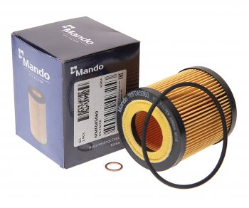 275 р. Фильтр масляный BMW 5 (E60),3 (E90),1 (E81),X3 (E83),X5 (E70),7 (E65),6 (E63) MANDO MANDO mmf045060  с доставкой в г. Кемерово. Увеличить фотографию 1