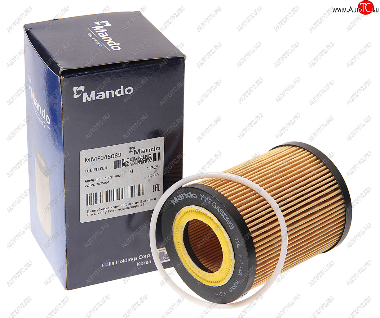 459 р. Фильтр масляный LAND ROVER Freelander (06-12) (3.2) VOLVO S80 (06-),XC70 (07-) (3.03.2) MANDO MANDO mmf045089  с доставкой в г. Кемерово