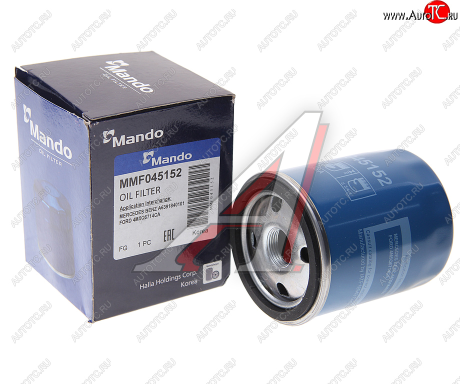 299 р. Фильтр масляный FORD Focus 2 (04-) (1.8 TDCI) MANDO MANDO mmf045152 MANDO mmf045152  с доставкой в г. Кемерово