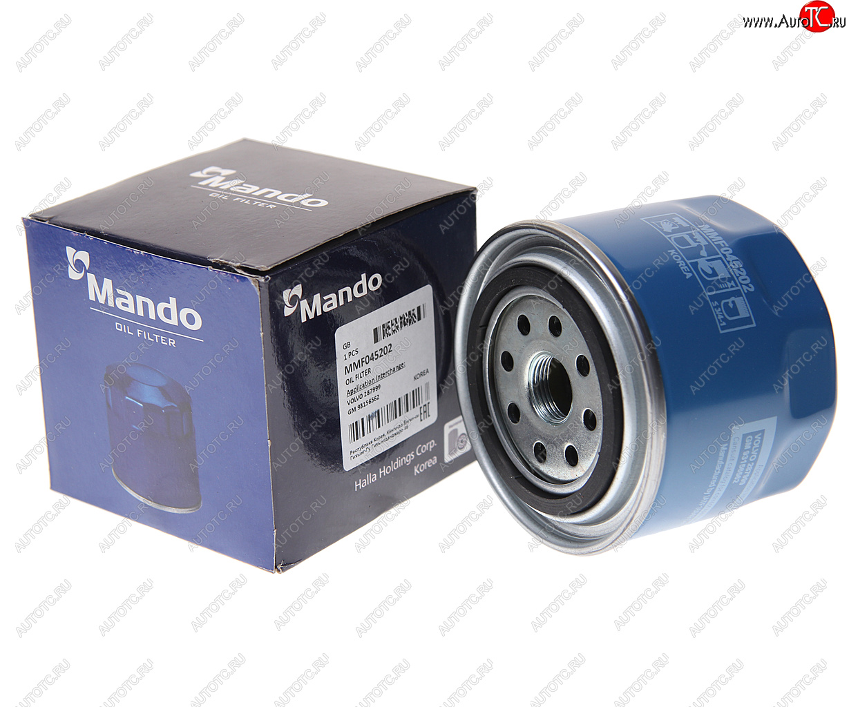 299 р. Фильтр масляный VOLVO 440,460,480 (88-96) ALFA ROMEO 156,166 (TDI) MANDO MANDO mmf045202 MANDO mmf045202  с доставкой в г. Кемерово