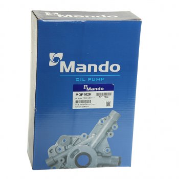10 849 р. Насос масляный HYUNDAI Accent (03-),Getz (03-),Elantra (03-),Matrix (03-) (1.5/1.6) (DOHC) MANDO MANDO mop1026 MANDO mop1026  с доставкой в г. Кемерово. Увеличить фотографию 4