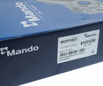 5 749 р. Насос масляный HYUNDAI Santa Fe (00-),Sonata 5,Tucson (04-) (2.7) KIA Sportage (04-) (2.7) MANDO MANDO mop1047  с доставкой в г. Кемерово. Увеличить фотографию 5