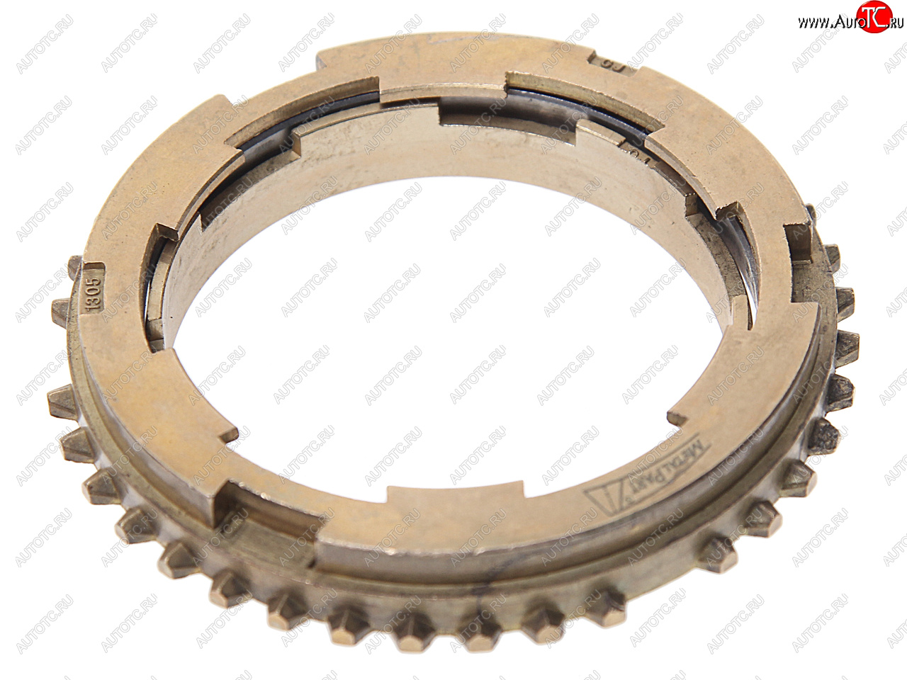 2 099 р. Кольцо УАЗ КПП синхронизатора 5-ти ст. (трехконусное) METALPART METALPART mp-255-1701115  с доставкой в г. Кемерово