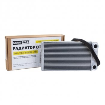 3 899 р. Радиатор отопителя УАЗ-3163 Патриот (16-) METALPART METALPART mp-3163-8101060-50  с доставкой в г. Кемерово. Увеличить фотографию 5
