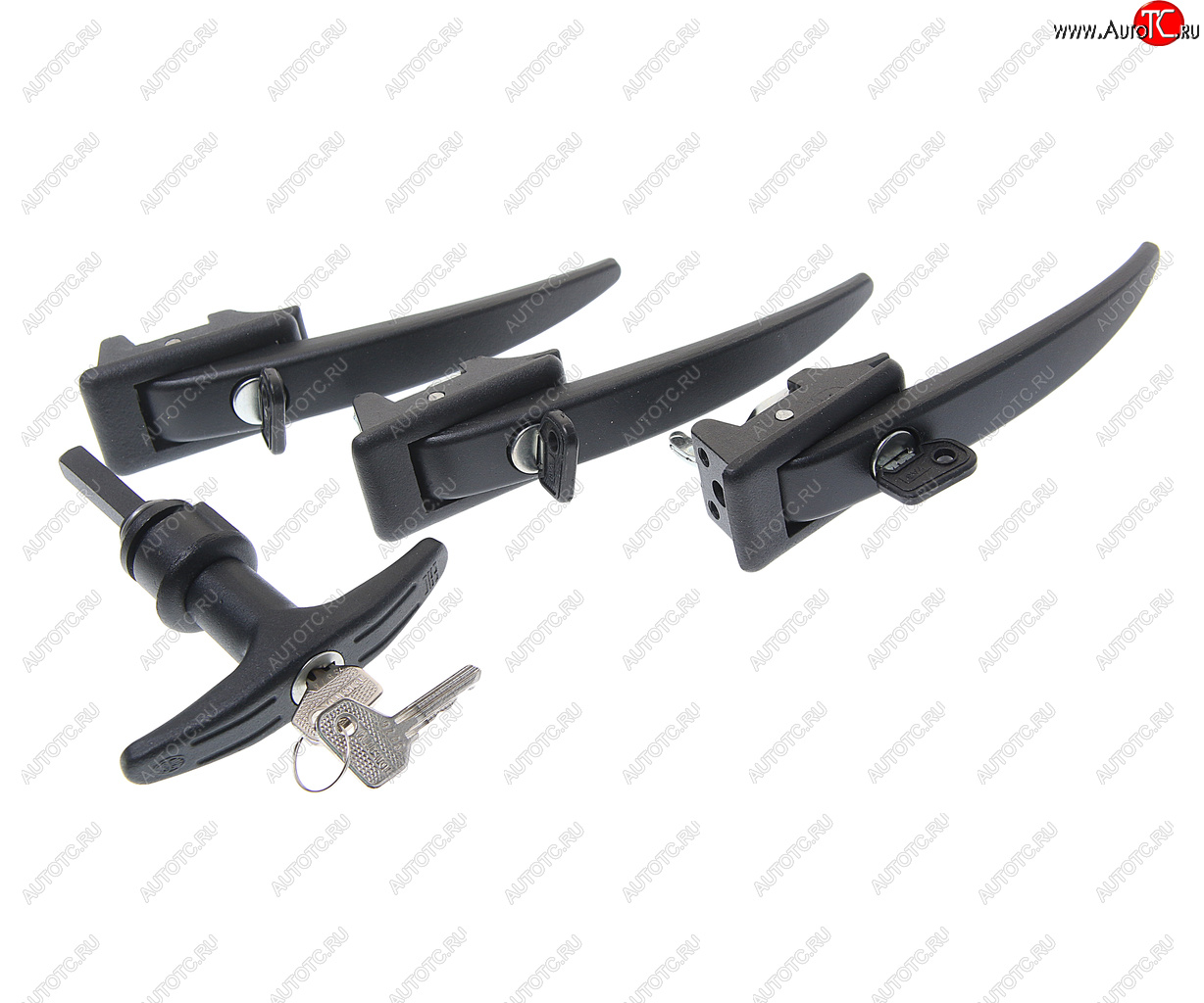 2 669 р. Ручка УАЗ-3741 двери наружная в сборе комплект 4шт. METALPART METALPART mp-3741-6100040-02  с доставкой в г. Кемерово