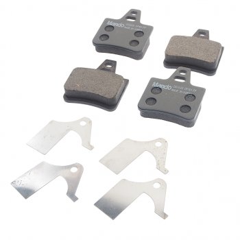 799 р. Колодки тормозные PEUGEOT 306 (94-01) задние (4шт.) MANDO MANDO mpc03 MANDO mpc03  с доставкой в г. Кемерово. Увеличить фотографию 1