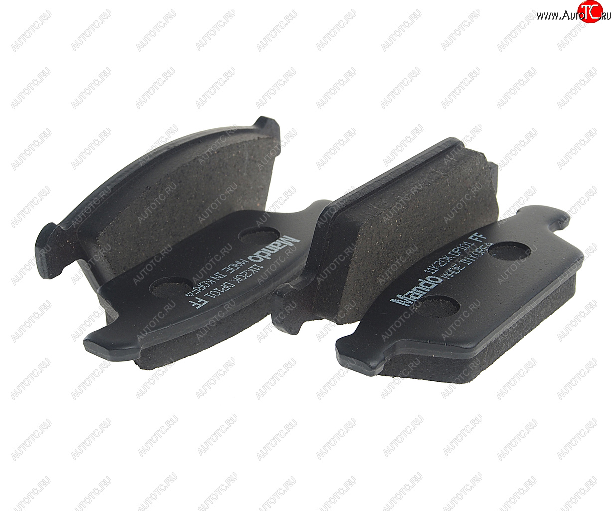 231 р. Колодки тормозные DAEWOO Tico передние (4шт.) MANDO MANDO mpd01  с доставкой в г. Кемерово