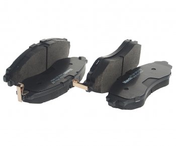 1 059 р. Колодки тормозные DAEWOO Nexia,Nubira CHEVROLET Lacetti (03-) передние (4шт.) MANDO MANDO mpd08ns  с доставкой в г. Кемерово. Увеличить фотографию 1