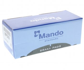 1 559 р. Колодки тормозные SSANGYONG Istana передние (4шт.) MANDO MANDO mpd09 MANDO mpd09  с доставкой в г. Кемерово. Увеличить фотографию 2