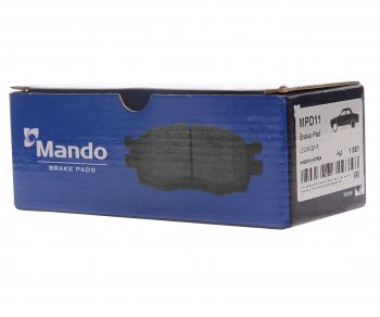 679 р. Колодки тормозные DAEWOO Leganza задние (4шт.) MANDO MANDO mpd11 MANDO mpd11  с доставкой в г. Кемерово. Увеличить фотографию 3