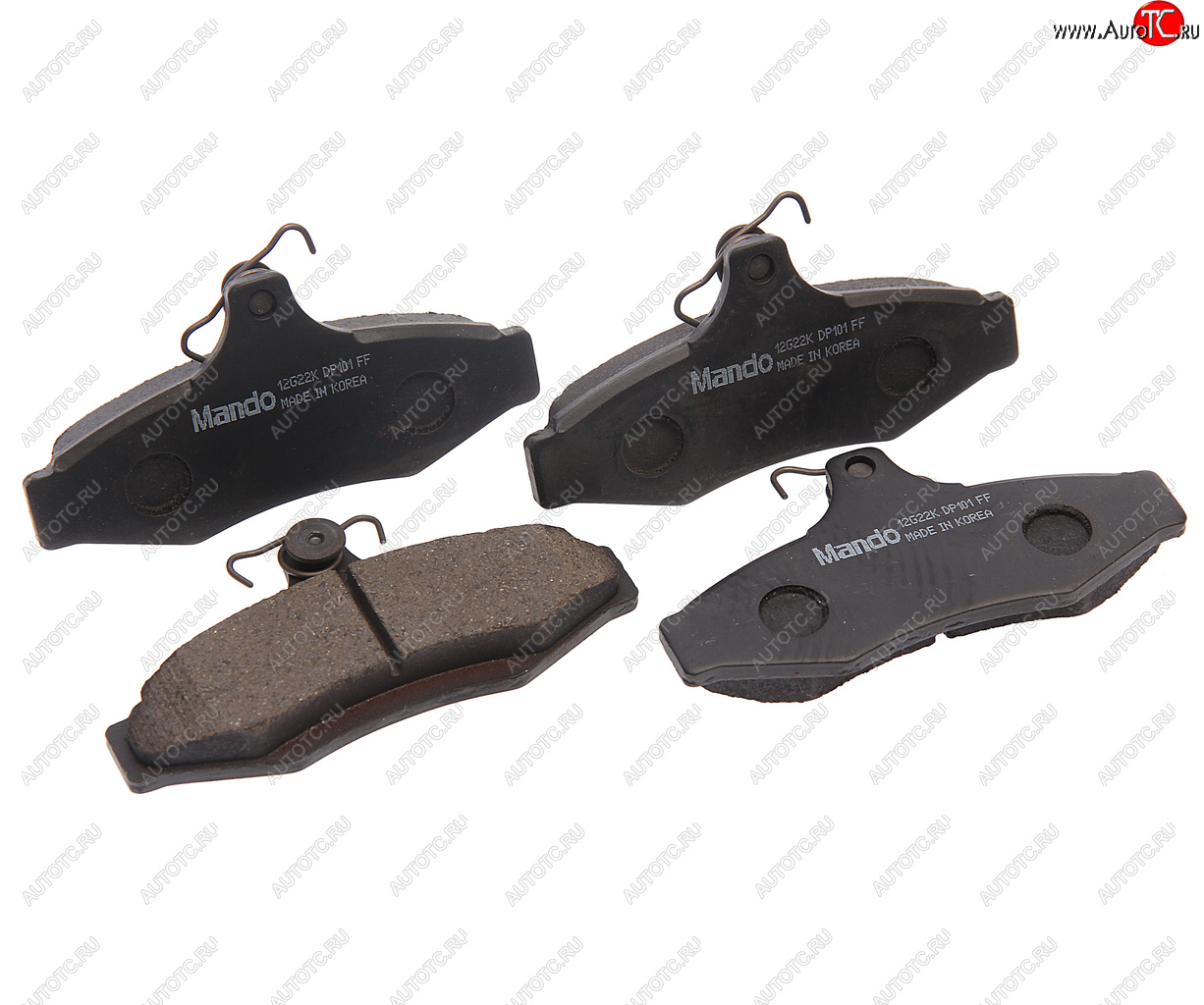 679 р. Колодки тормозные DAEWOO Leganza задние (4шт.) MANDO MANDO mpd11 MANDO mpd11  с доставкой в г. Кемерово