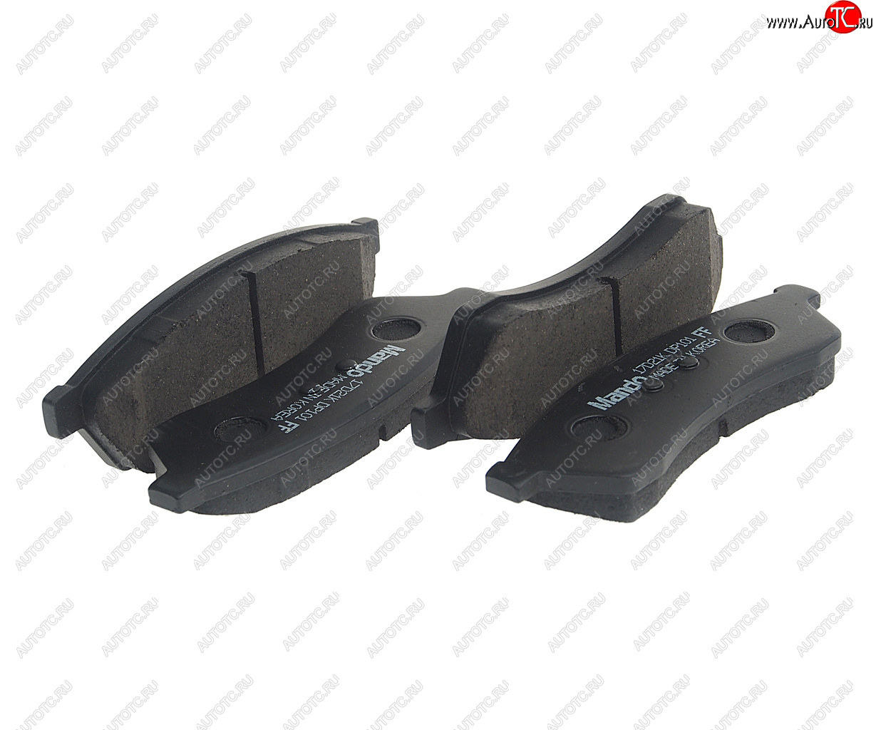 889 р. Колодки тормозные DAEWOO Nubira (97-03) задние (4шт.) MANDO MANDO mpd14  с доставкой в г. Кемерово