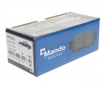 889 р. Колодки тормозные CHEVROLET Epica (05-),Evanda (02-),Magnus (99-) задние (4шт.) MANDO MANDO mpd23 MANDO mpd23  с доставкой в г. Кемерово. Увеличить фотографию 2