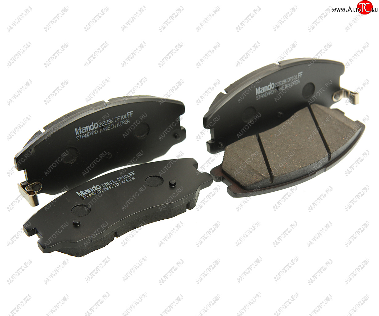 3 079 р. Колодки тормозные CHEVROLET Captiva (06-) OPEL Antara (06-) передние (4шт.) MANDO MANDO mpd28  с доставкой в г. Кемерово
