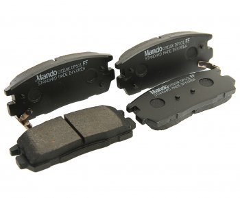 2 169 р. Колодки тормозные CHEVROLET Captiva (06-) OPEL Antara (06-) задние (4шт.) MANDO MANDO mpd29  с доставкой в г. Кемерово. Увеличить фотографию 1