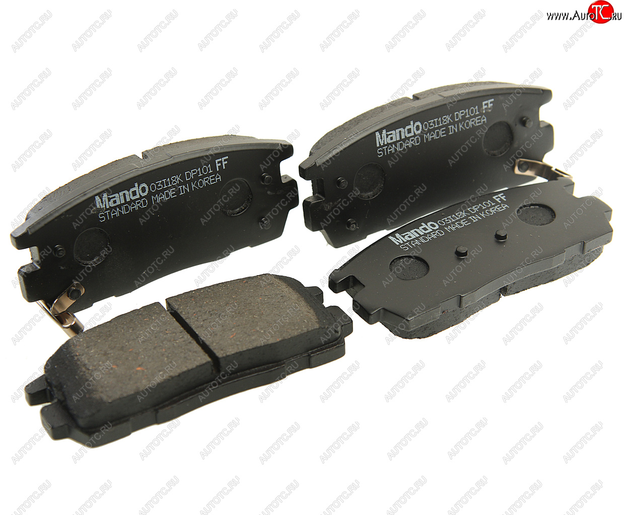 2 169 р. Колодки тормозные CHEVROLET Captiva (06-) OPEL Antara (06-) задние (4шт.) MANDO MANDO mpd29  с доставкой в г. Кемерово