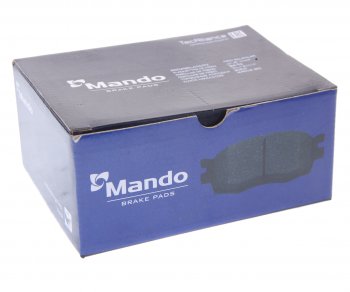 1 749 р. Колодки тормозные CHEVROLET Cruze (09-),Orlando (11-) OPEL Astra J передние (4шт.) (16) MANDO MANDO mpd35 MANDO mpd35  с доставкой в г. Кемерово. Увеличить фотографию 3