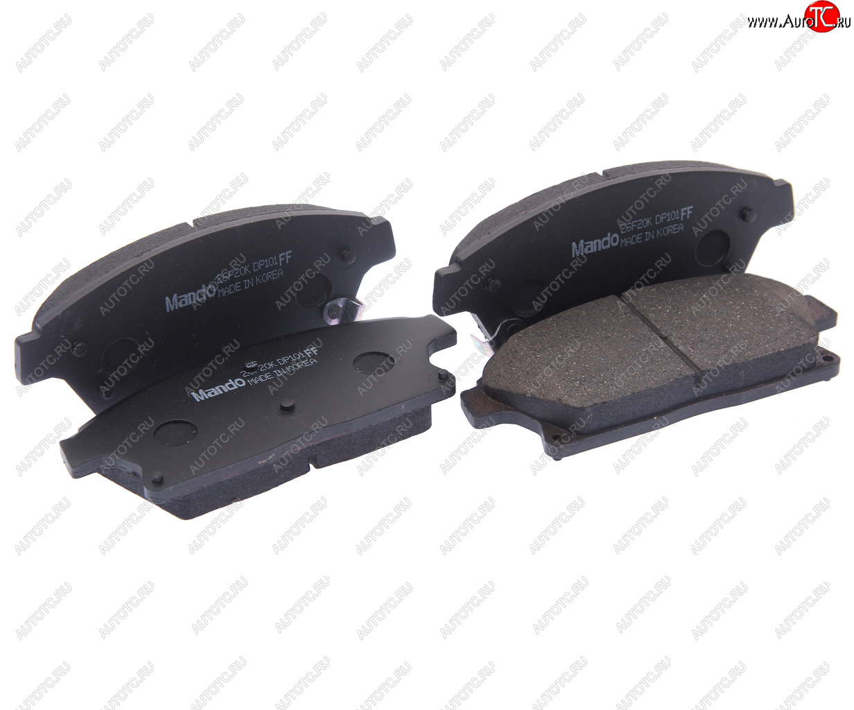 1 749 р. Колодки тормозные CHEVROLET Cruze (09-),Orlando (11-) OPEL Astra J передние (4шт.) (16) MANDO MANDO mpd35 MANDO mpd35  с доставкой в г. Кемерово