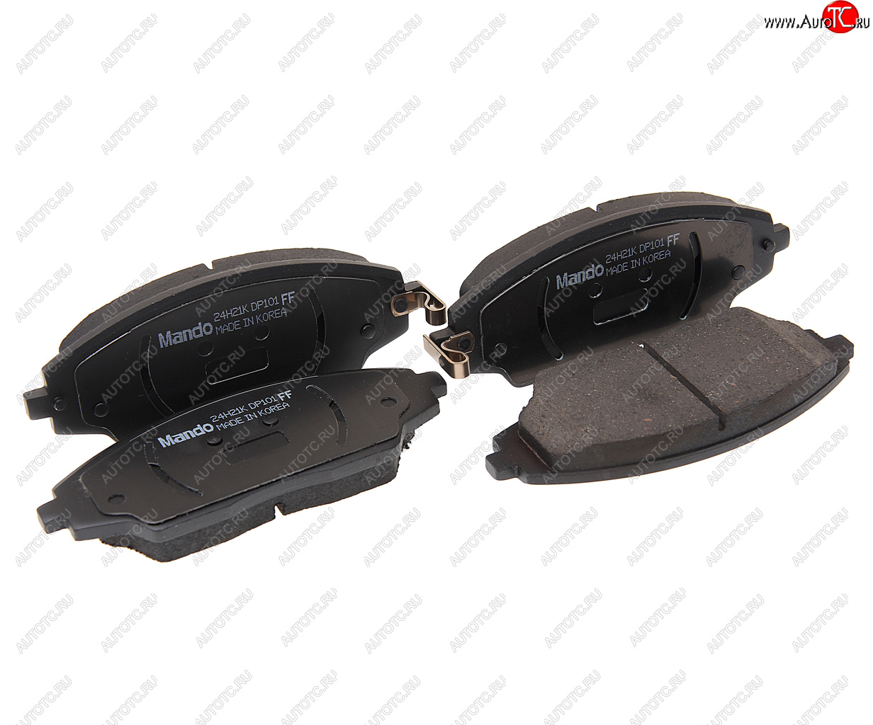 1 799 р. Колодки тормозные CHEVROLET Aveo (12-),Cobalt (13-) передние (с АБС) (4шт.) MANDO MANDO mpd36ns MANDO mpd36ns  с доставкой в г. Кемерово