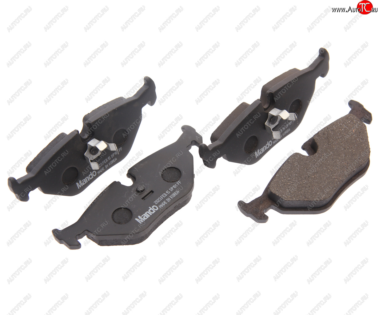1 599 р. Колодки тормозные BMW 3 (E36,E46),Z3,Z4 (E85) (98-) задние (4шт.) MANDO MANDO mpf13 MANDO mpf13  с доставкой в г. Кемерово