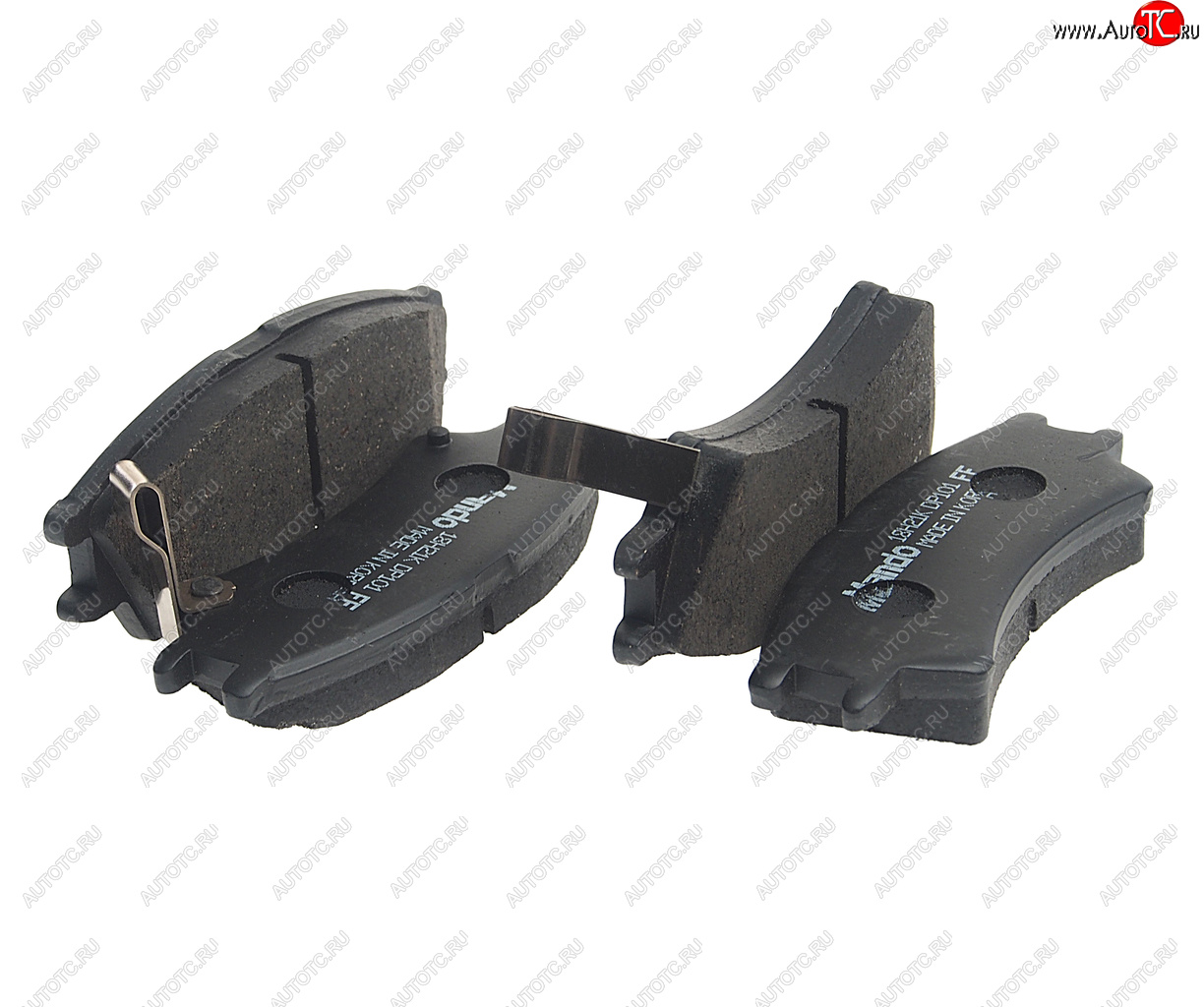 419 р. Колодки тормозные передние (4шт.) MANDO Hyundai Atos MX рестайлинг (2004-2007)  с доставкой в г. Кемерово